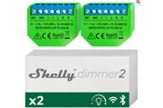 Shelly Dimmer 2 x 2 - WiFi Smart Dimmer Switch | No Neutral Wire Required