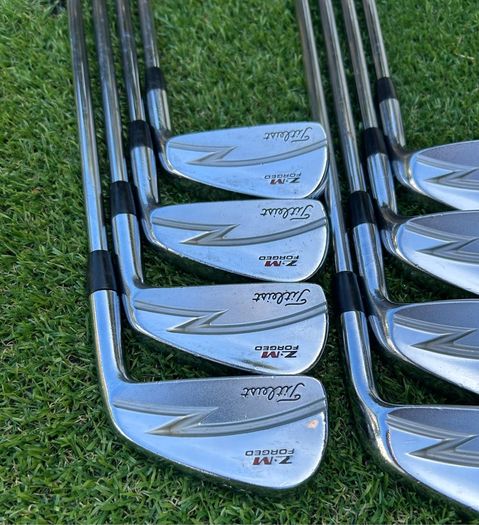 Full set of golf clubs