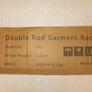 double rod garment rack Image 6