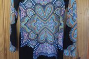 Rubber Ducky mandala print top (free postage)