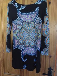 Rubber Ducky mandala print top (free postage)