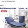 Foldaway Guest Bed/lounger Image 2