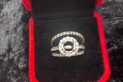 Diamond Wedding Ring Set