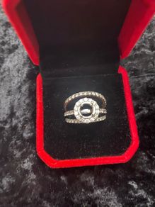 Diamond Wedding Ring Set