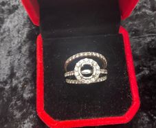 Diamond Wedding Ring Set
