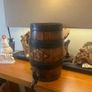 Antique "RB" Coopered Oak Beer Barrel Image 2