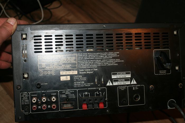 Pioneer Dc-x88z Amplituner And Sharp Speakers (works)