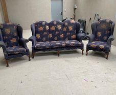 Sofa & two chairs
