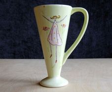Dancing Girl Latte Mug (20 cm)