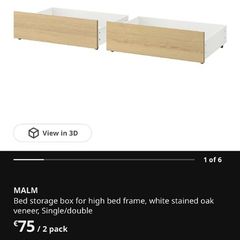 bed storage for malm bed ikea