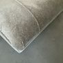 Stunning extra large fleck velvet poof Image 3
