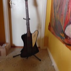 Coffin Case with'04 Epiphone Thunderbird with Coffin Case.