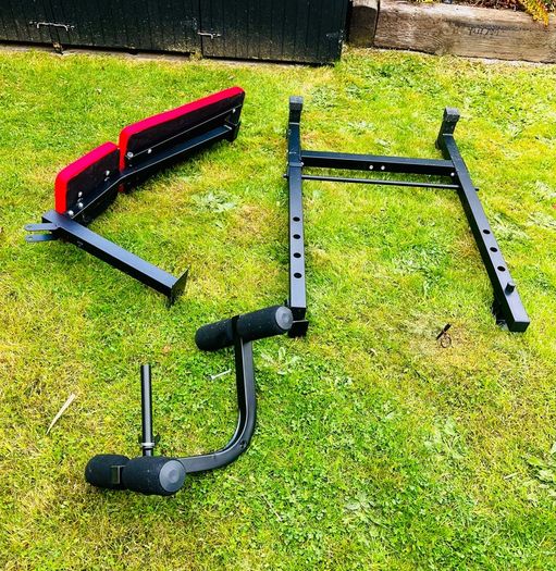 Weights Bench with Leg Curl