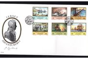 1983 Jersey Adventurers (1st Series) Stamps First Day Cover (FDC)