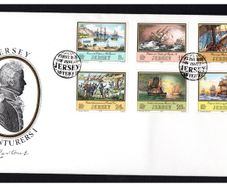 1983 Jersey Adventurers (1st Series) Stamps First Day Cover (FDC)