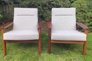 Mid Century Vintage Crannac Armchairs