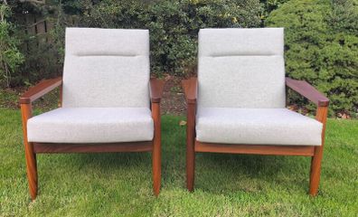 Mid Century Vintage Crannac Armchairsarmchair