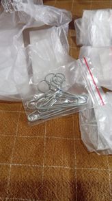 Miniature Doll Hangers Silver