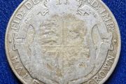 United Kingdom 1921 Half Crown - George V 2nd type Silver coin