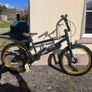 Kids black BMX bike Image 5