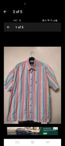Men's Hatico sport premium cotton short sleeve shirt. Like new.