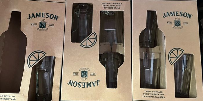 Jameson Irish Whiskey Glasses