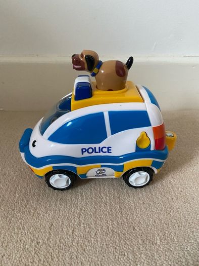 toy police car with push engine
