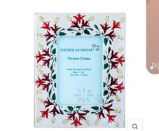 Nicholas Mosse Picture Frame Fuschia Design