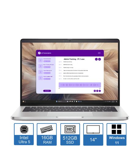 Dell Pro 14 Plus laptop, NEW, warranty untill 2029