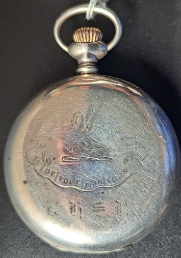 Silver Waltham Pocket Watch - Model 1888 - 1894c