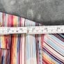 Tommy Hilfiger Red Label Y2K Multicolor Rainbow Short Sleeve Shirt M Image 4