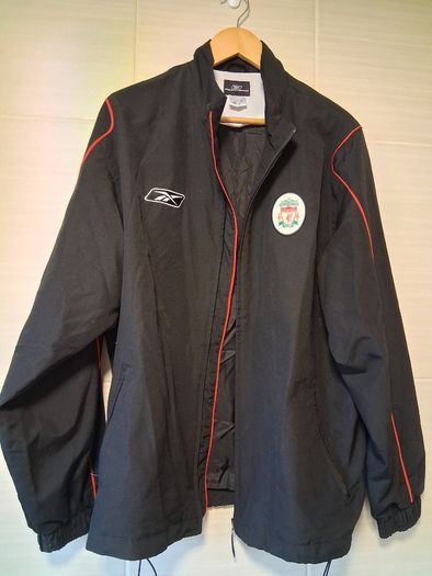 Liverpool Jacket. Official Reebok Mens Liverpool FC Track Jacket. Authentic Original From 2004. Not A Modern Day Remake.
