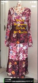dress Bnwt Byoung floral dress size 12/14 belt not included
