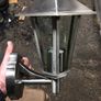 Flood light & Two nice stainless steel outdoor wall lights Image 5