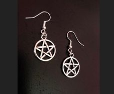 Witchy Earrings + matching necklaces available