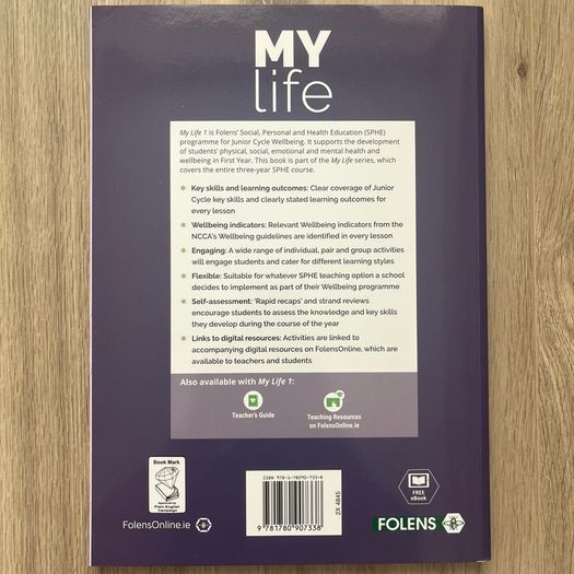 My Life - Book 1 (Junior Cycle SPHE)
