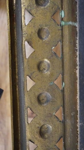 19th Century French Gilt Bronze Fireplace Fender
