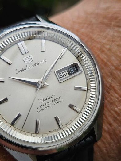 Watch Seiko 5 Sportsmatic Deluxe. 1965.