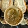 6 Hand Carved Natural Afghanistan Jade Goblet. Image 4