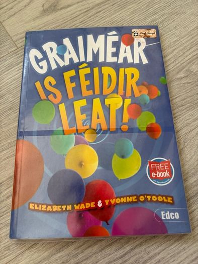 Irish school book.