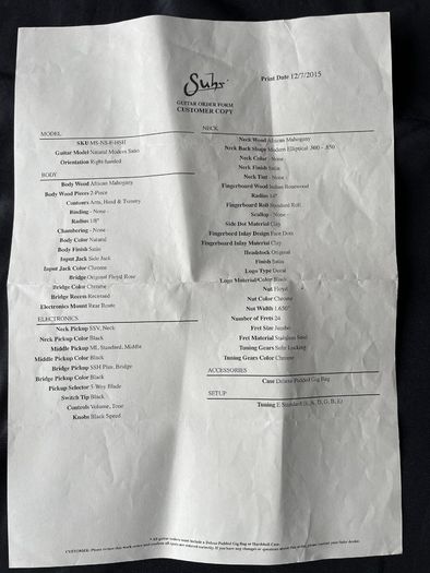 Suhr modern satin Great guitar (Price has dropped)