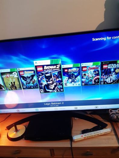 Xbox 360 Slim 1TB RGH Modded With 100s Of Games
