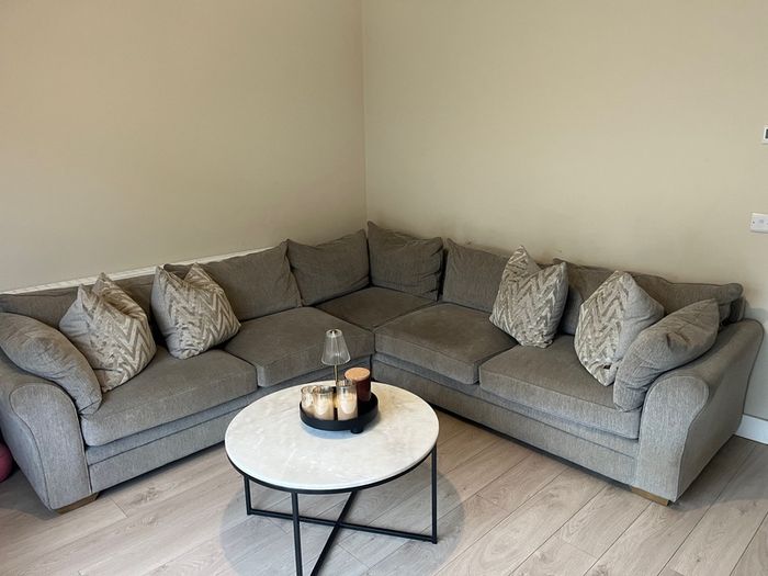 large corner sofa