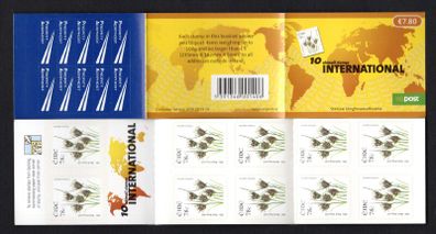 2007 Ireland Black Bog Rush SA (Self-adhesive) Definitive Stamp Booklet MNH. Hibernian HB142.