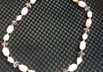 Amethyst And Pearl Necklace