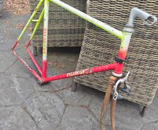 XL steel track frame