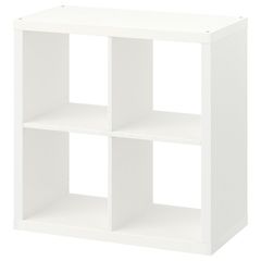 IKEA KALLAX White Shelving Unit 77 x 77 cm