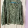 Fab Zara Bloggers Insta Famous Green Print Blouse Image 6