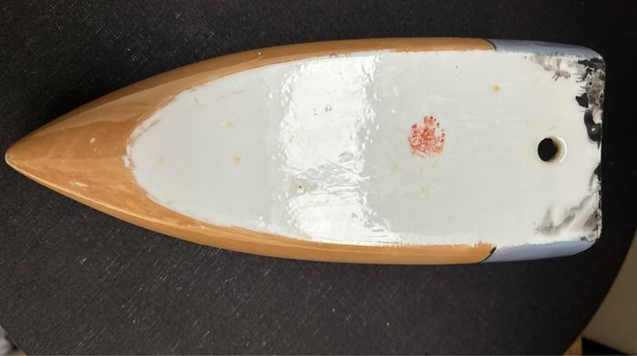Vintage Japanese Hand Painted Wall Pocket