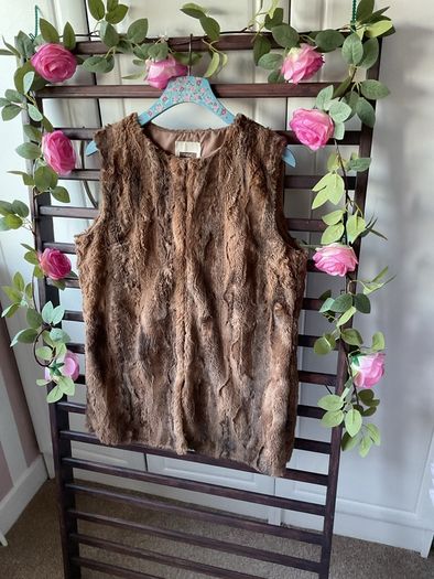 gilet fake fur next gilet size 12